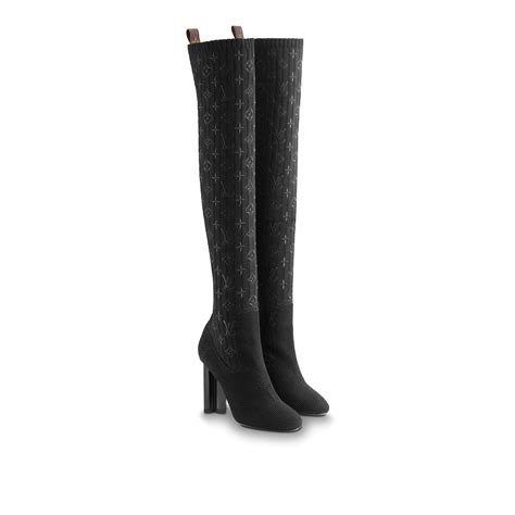 louis vuitton boot heel|Louis Vuitton thigh boots.